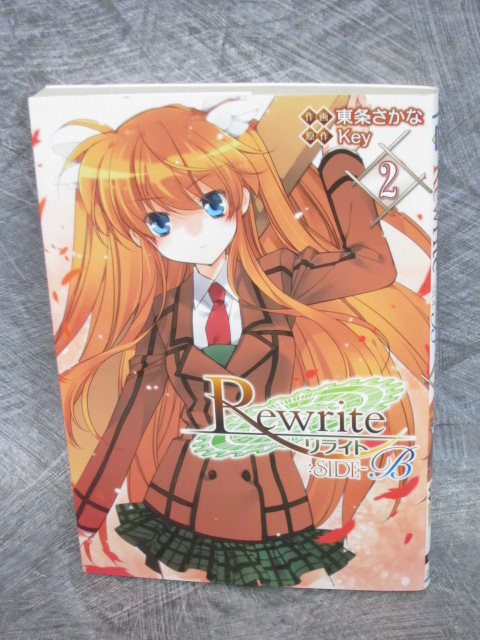 REWRITE SIDE B 2 Manga Comic KEY Sakana Tojo Book Japan MW55* | EBay