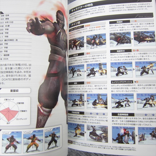 Dead Or Alive Doa Dimensions Game Guide Japan Book Nintendo 3ds Ke8047 
