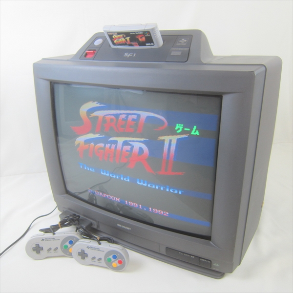 SHARP SF1 Console System Super Color TV 21GSF1 JAPAN Game 2501