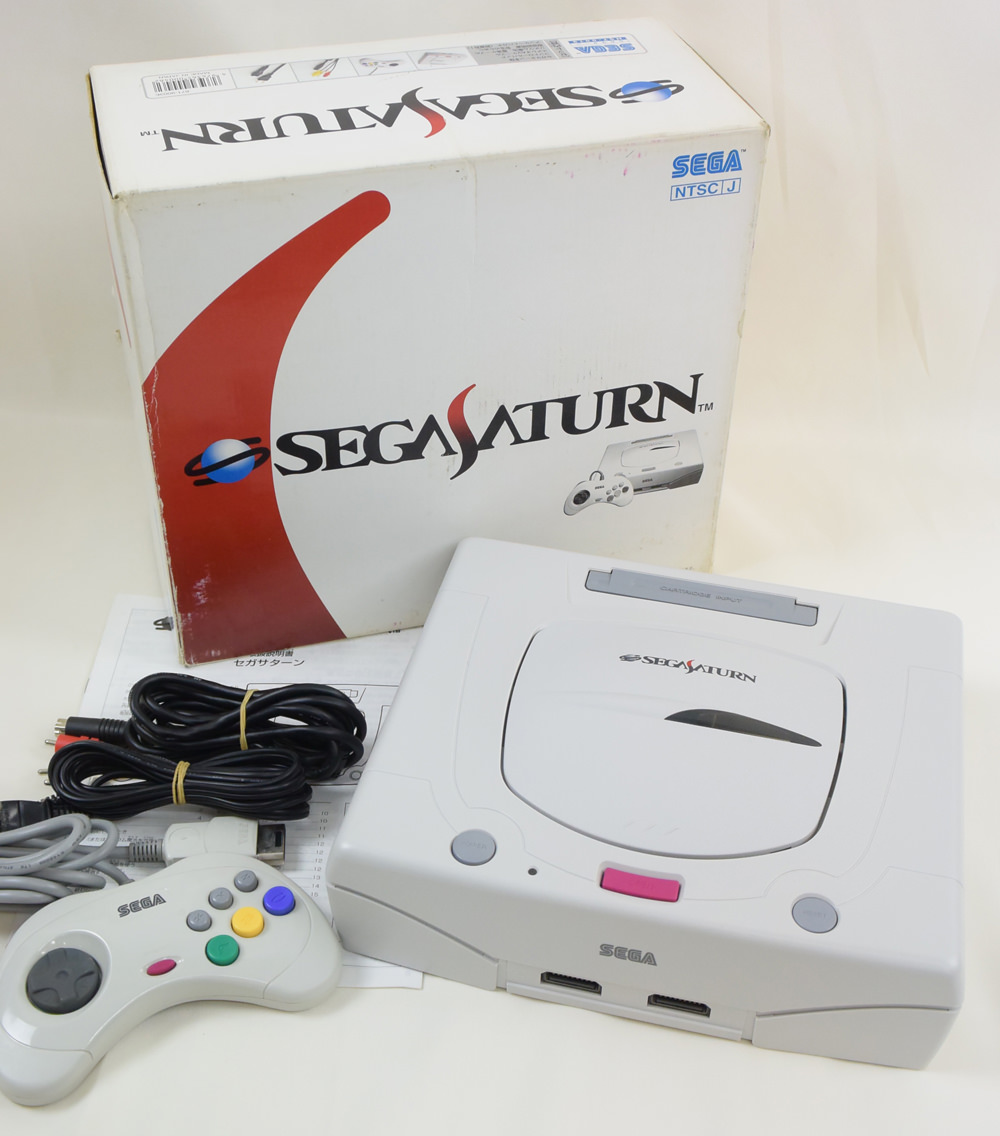 Sega Saturn Console System Ref/B7F025534 WHITE HST-3220 Tested SS JAPAN ...