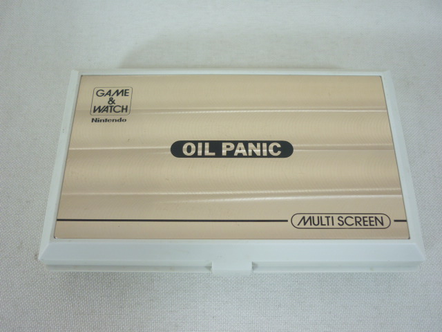 Nintendo Game & Watch OIL PANIC Multi Screen Boxed OP 51 Import JAPAN 