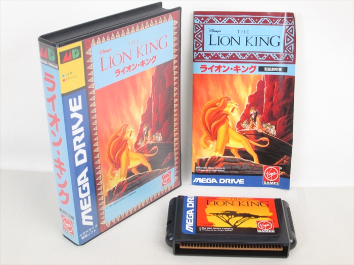 THE LION KING Disney's Mega Drive SEGA Import JAPAN Video Game bbc md eBay