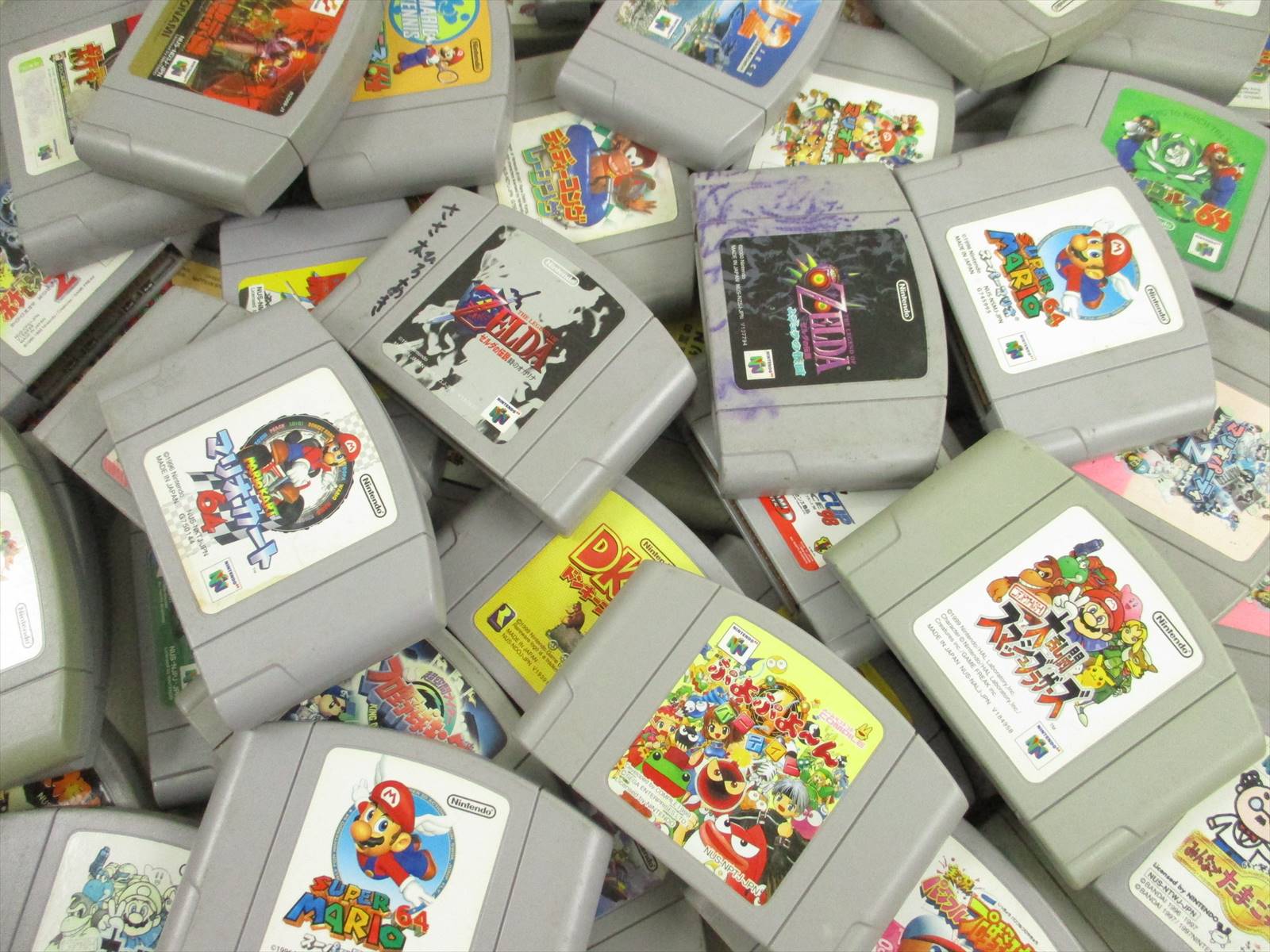 WHOLESALE Nintendo 64 Lot of 50 Cartridge FREE Shipping N64 5203n6c