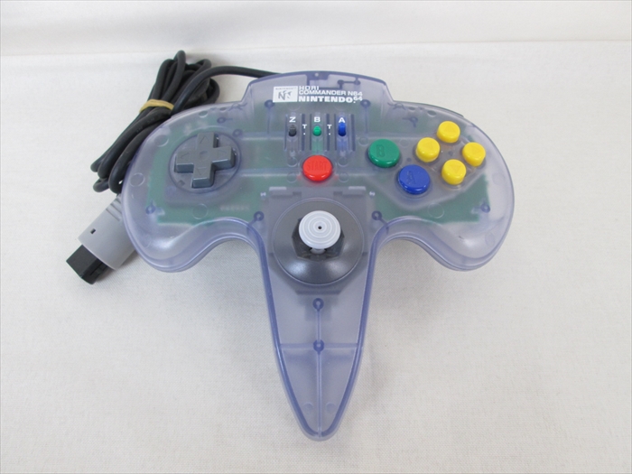 nintendo 64 purple clear