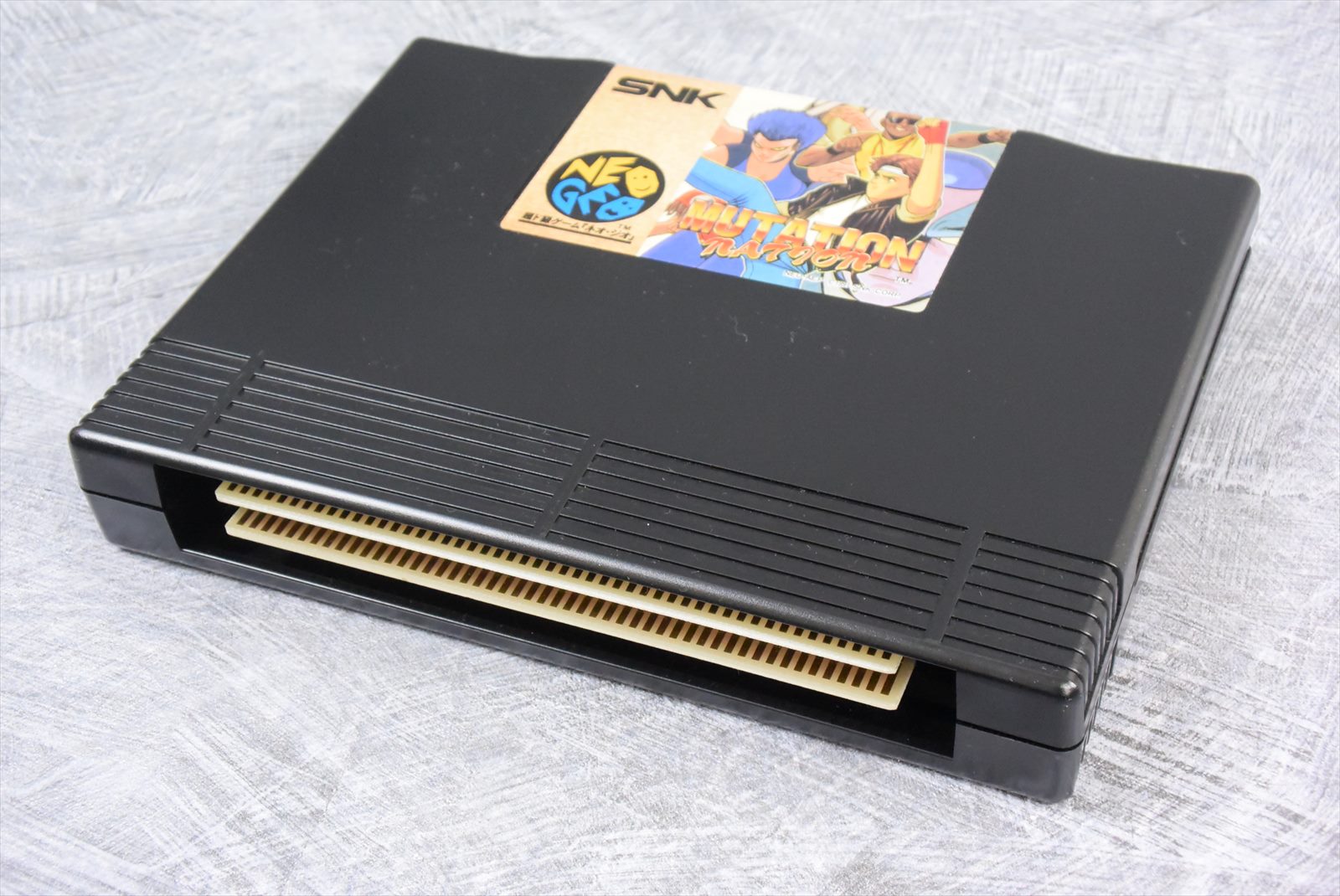 MUTATION NATION NEO GEO AES Cartridge Good FREE SHIPPING SNK neogeo Ref ...