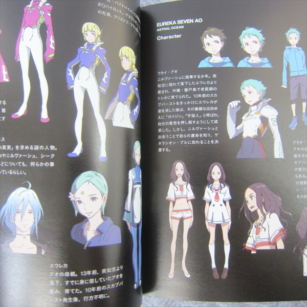 Collectibles Eureka Seven Ao Game Ova Complete Set W Blu Ray Ps3 Art Book Ltd Bn Animation Art Characters