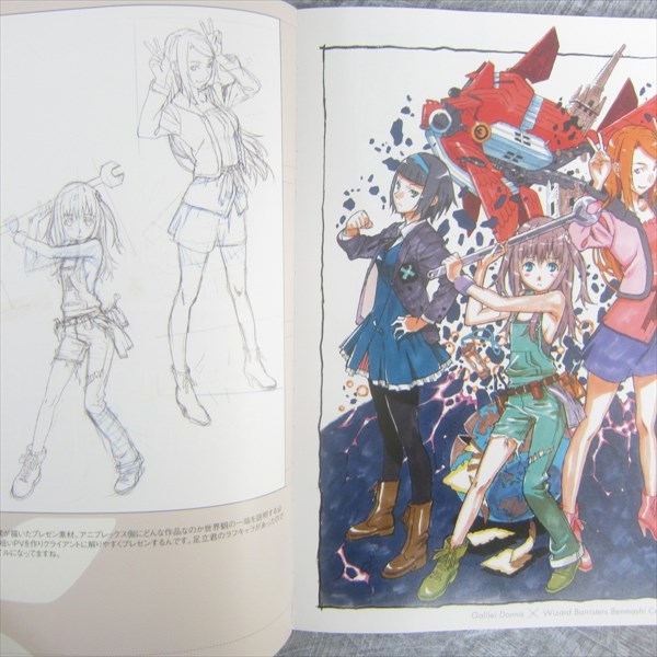 YASUOMI UMETSU Key Animation Original Drawing 15 Art Material Book ...