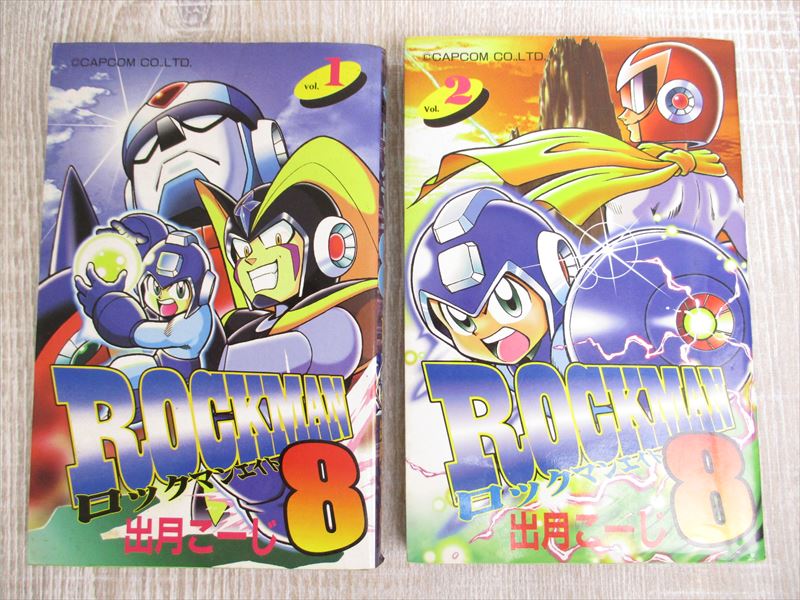 ROCKMAN 8 Comic Complete Set 1 & 2 KOJI IZUKI Megaman Book KO | eBay