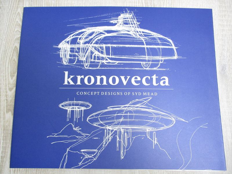 Syd Mead KRONOLOG Complete Art Set Illustration Book w/LD