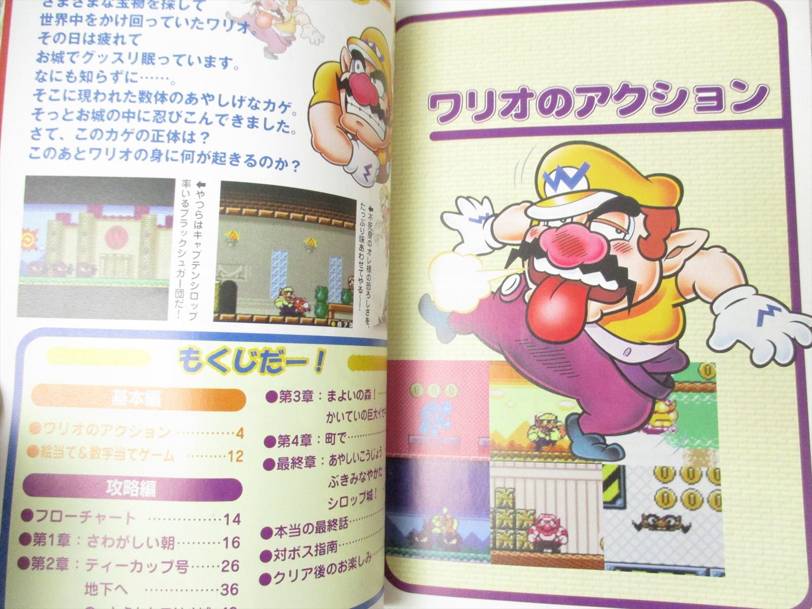 Wario Land 2 Stolen Treasure Guide Game Boy Book Jn Ebay
