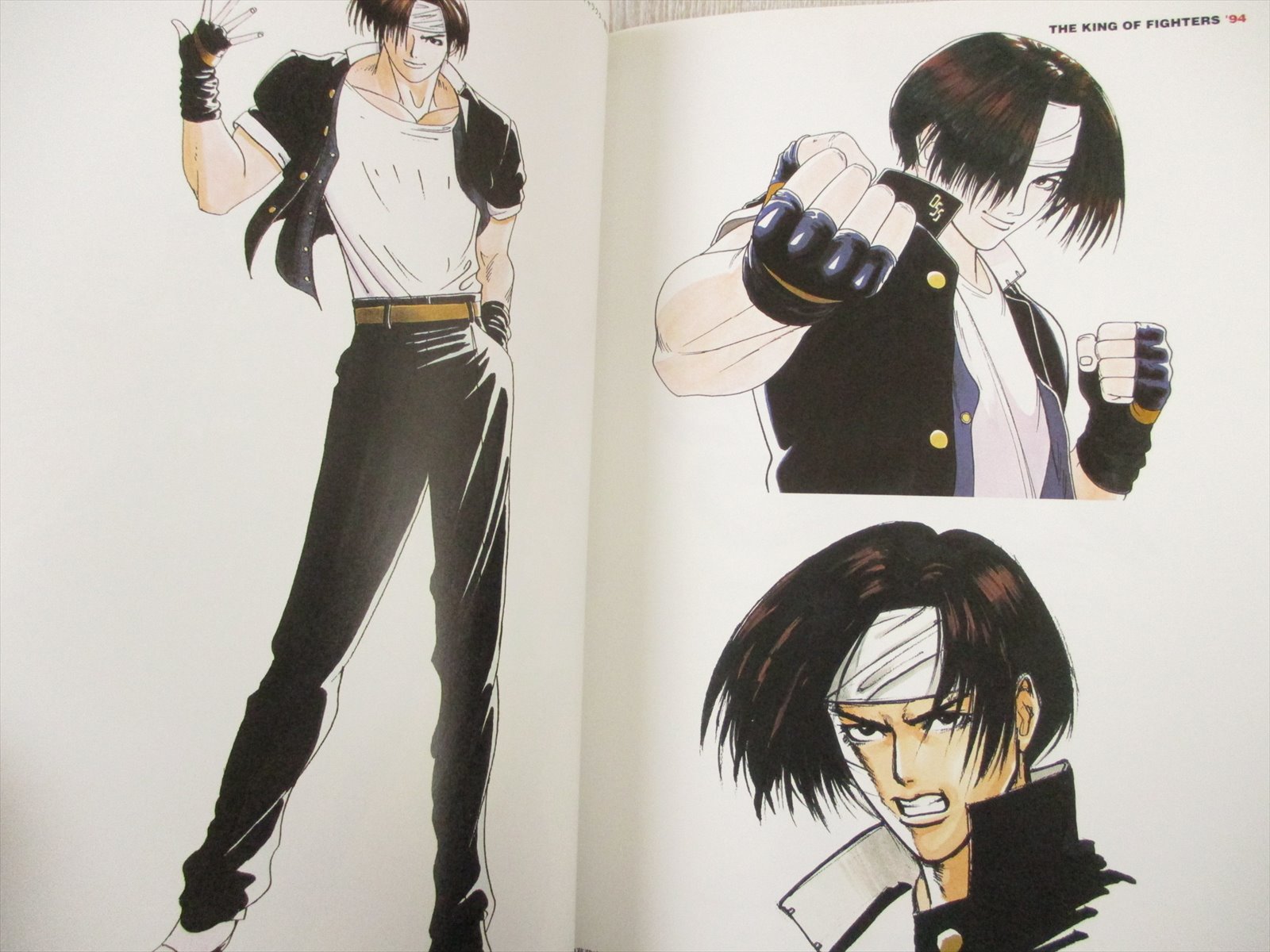 King Of Fighters Art Illustration Shiki Kyo Iori Snk Book Si43 Ebay