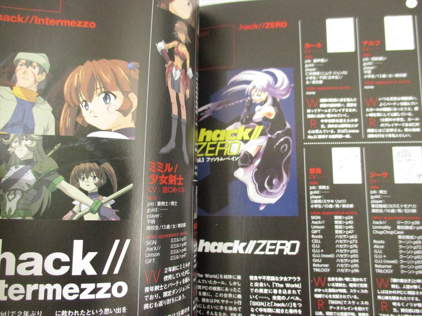 Hack Link Epitaph Of The Old Testment Art Fan Book 10 Psp Ltd Ebay