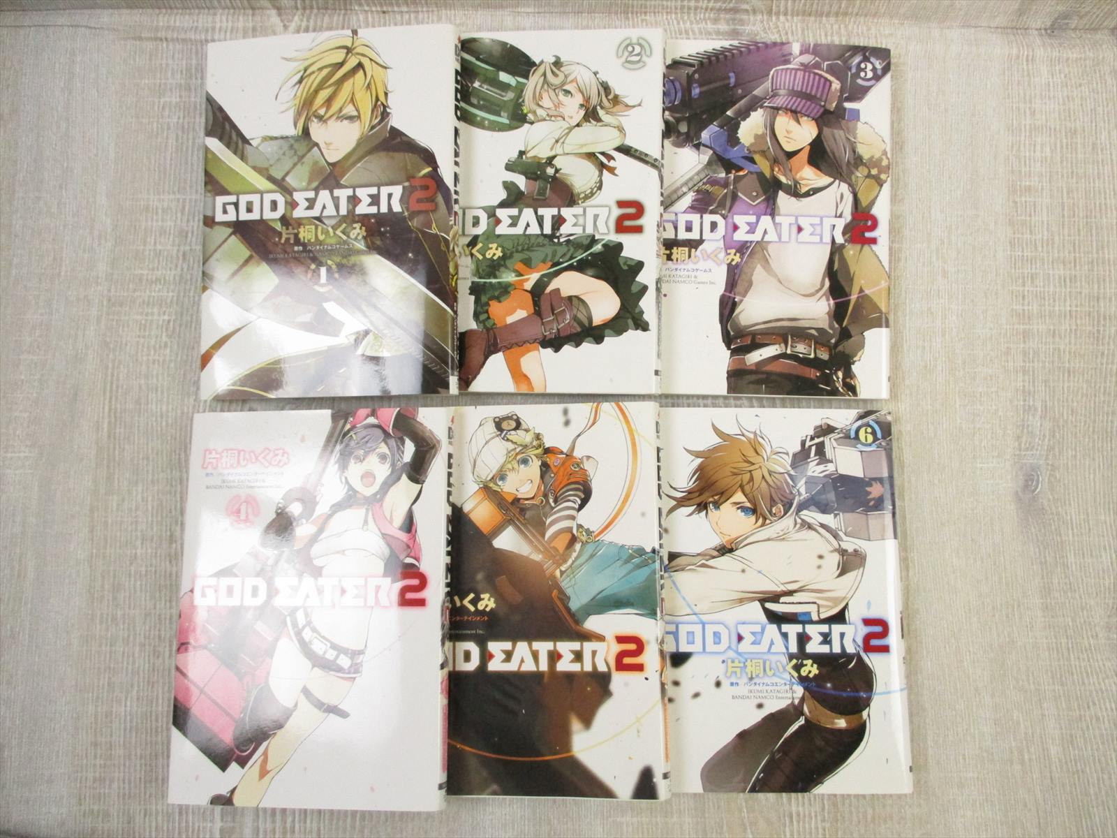 God Eater 2 Manga Comic Latest Set 1 8 Ikumi Katagiri Book Kd Ebay