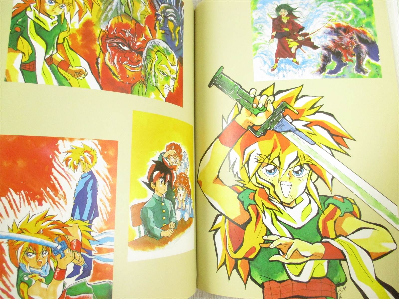 TOYOO ASHIDA Art Works VITAL SIGNS Wataru Granzort Book 1991 Japan