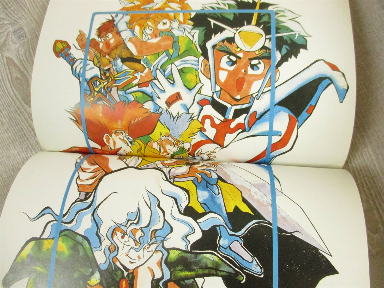 ROUND VERNIAN VIFAM vintage post card 1986 The anime Sunrise