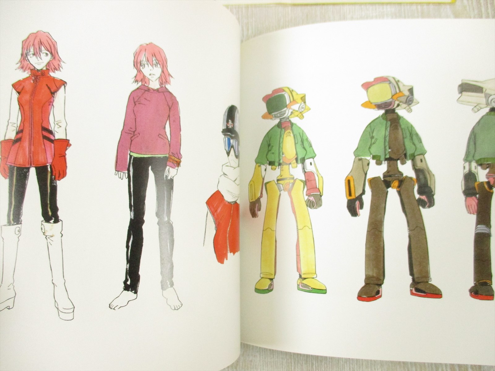 FLCL Design Works FLCLSM Flclism OVA Art Works Yoshiyuki
