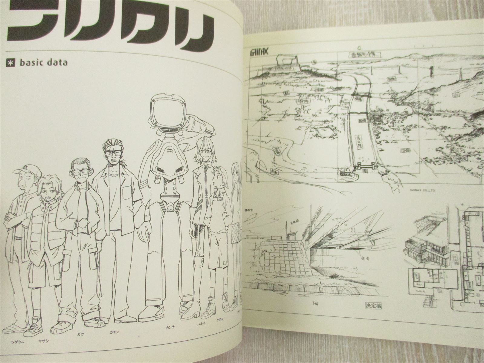 FLCL Design Works FLCLSM Flclism OVA Art Works Yoshiyuki