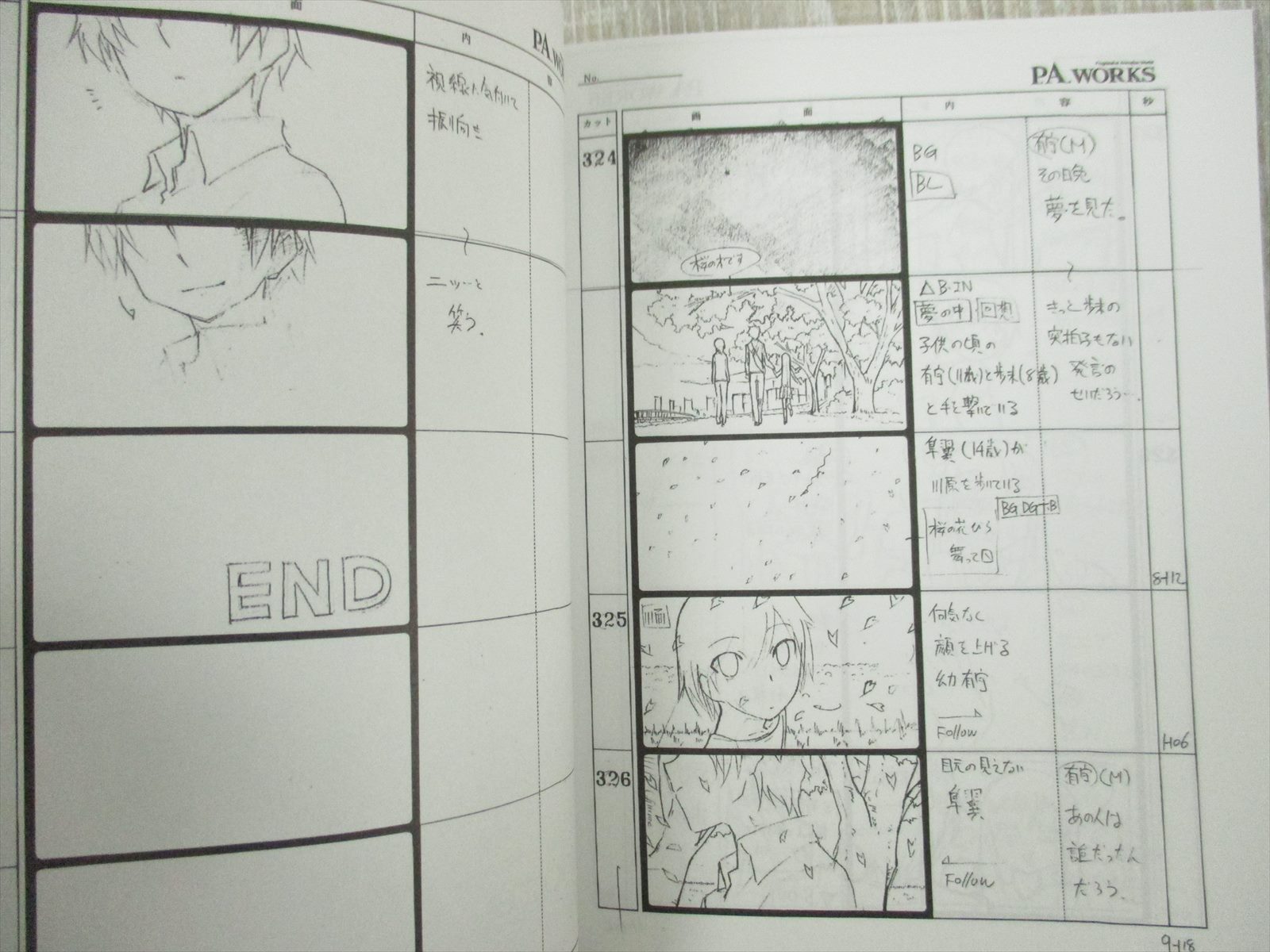 CHARLOTTE Storyboard Anime Concept Design Art Illustration Book Ltd *