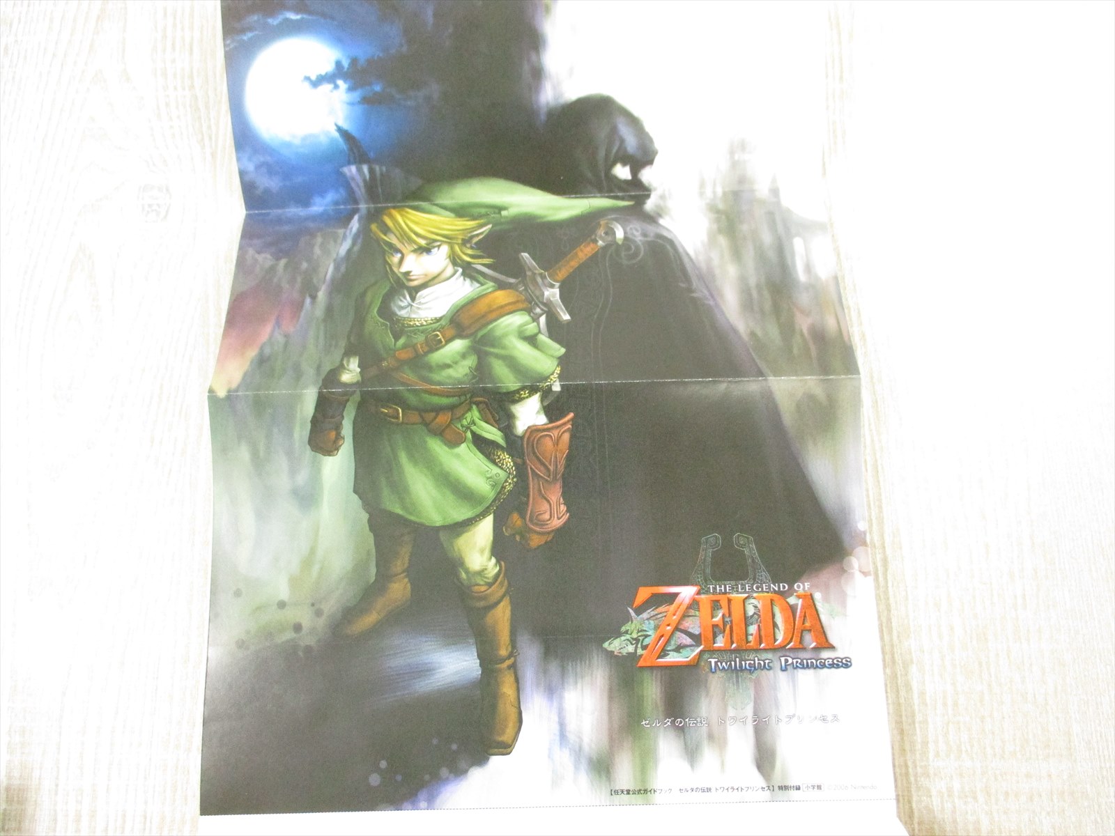 Legend Of Zelda Twilight Princess Official Guide W Poster Wii Book Sg26 Ebay