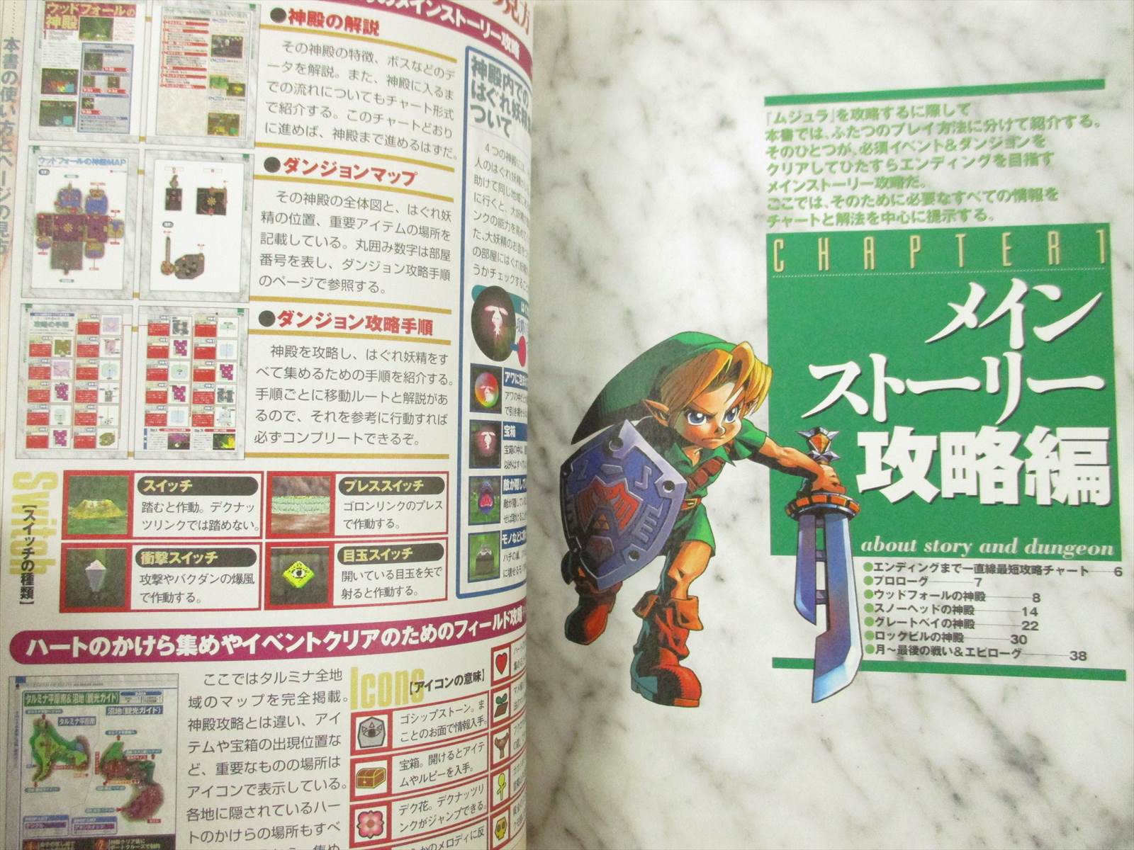 Legend Of Zelda Majora S Mask Guide N64 Book Mw26 Ebay