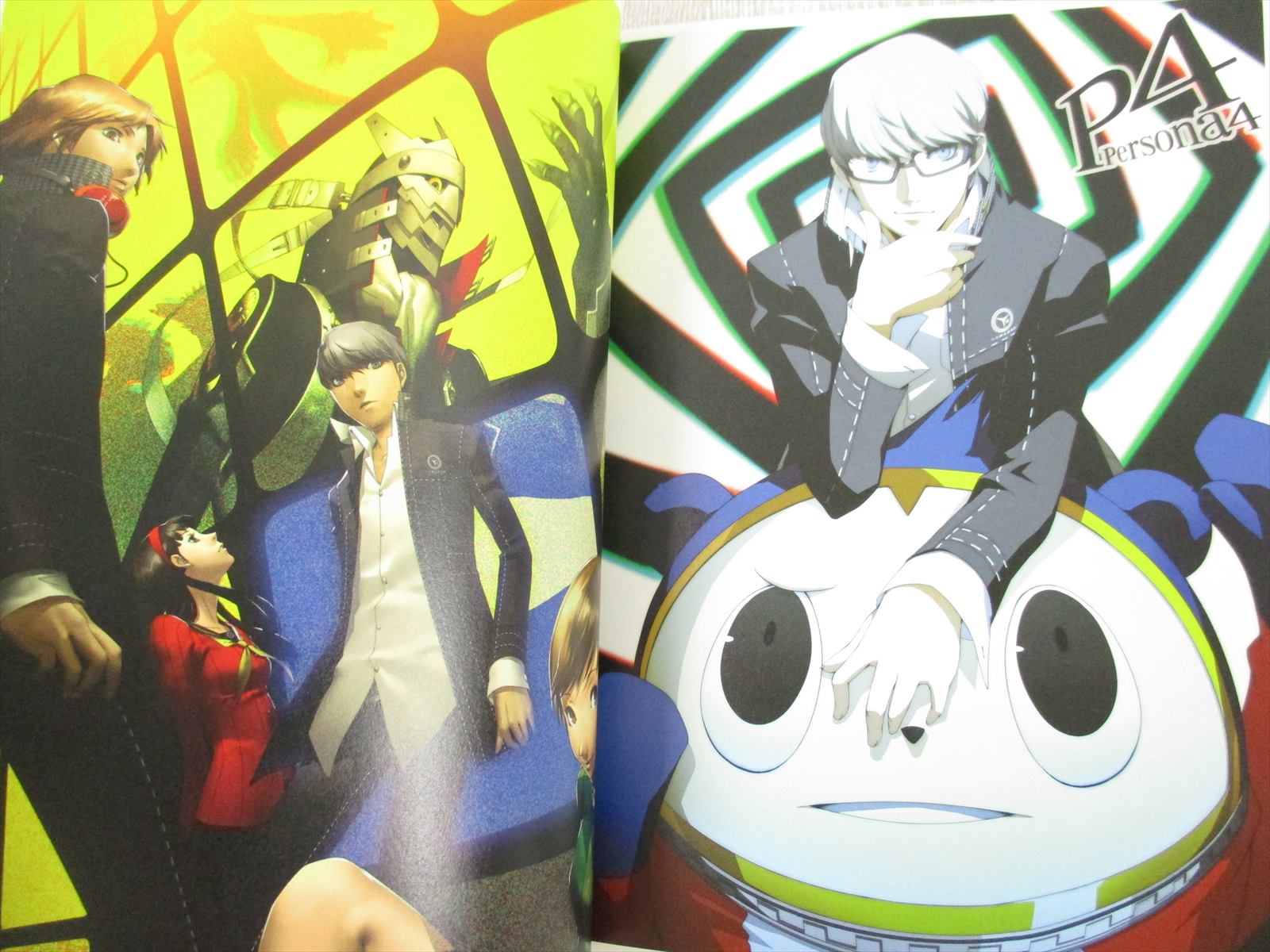 PERSONA 4 P4 Official Design Works SHIGENORI SOEJIMA PS2 Art