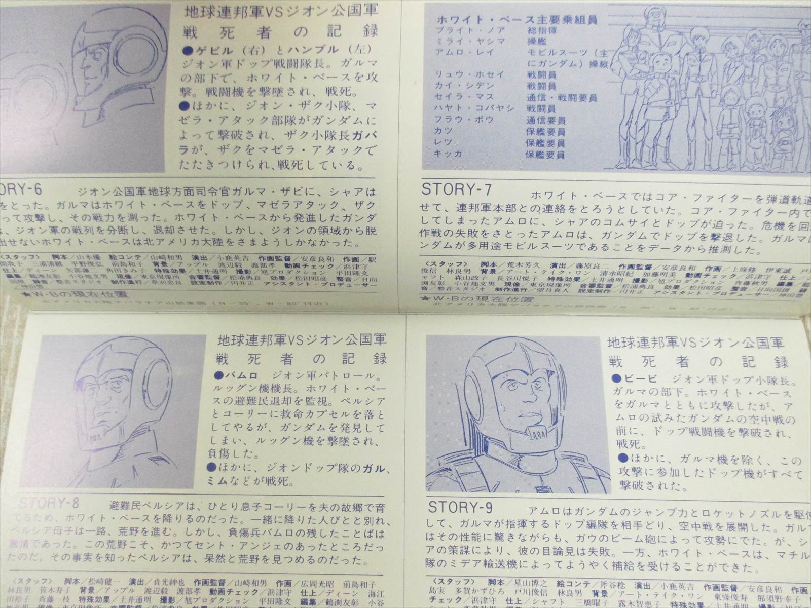 Gundam Mobile Suit Cassette Cover Book Art Illustration 1980 Ltd Ebay