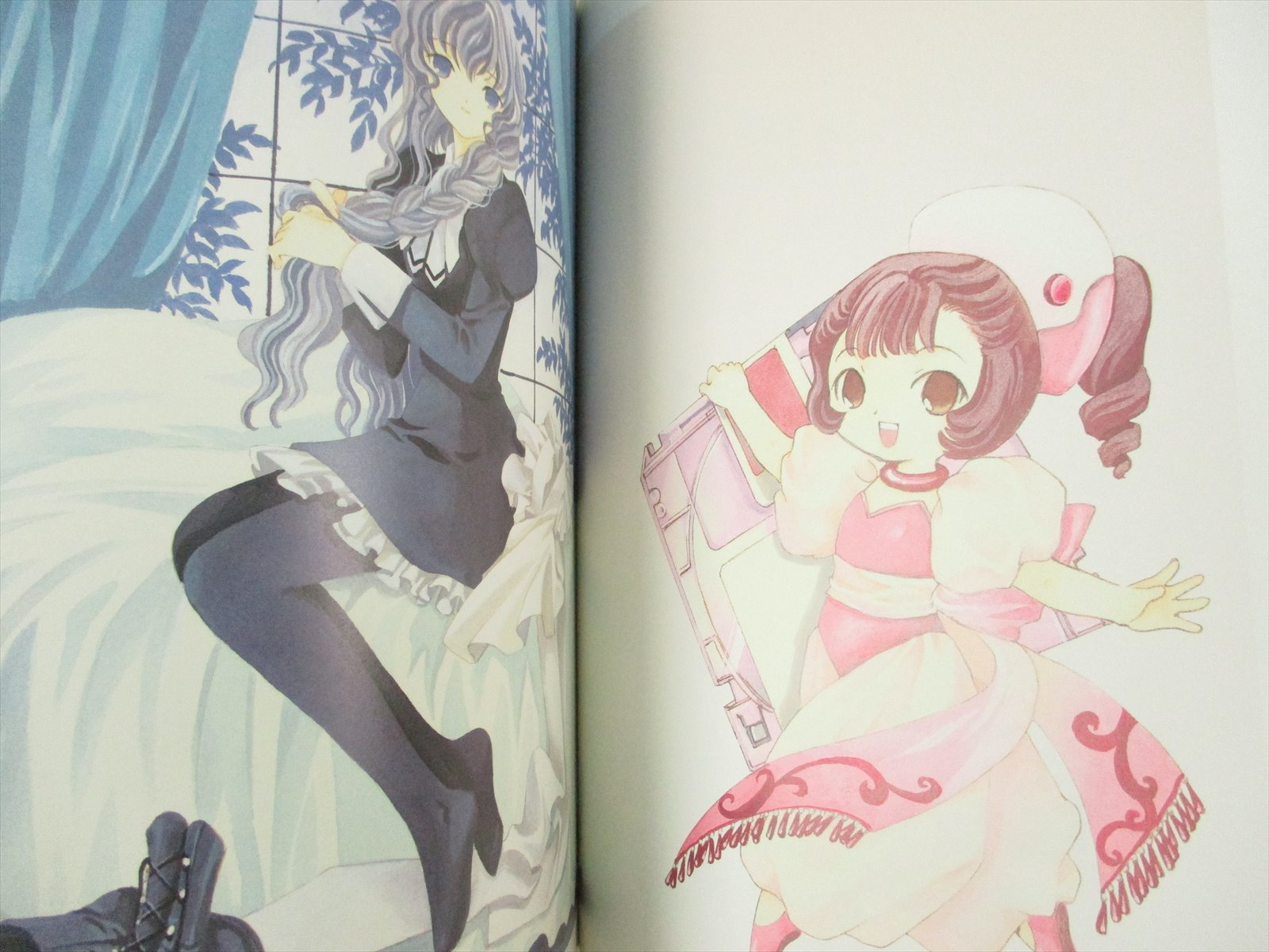 大割引 no CHOBITS Tsu Japan 2003 Book Fan Works Art CLAMP Ji no 絵本・児童書