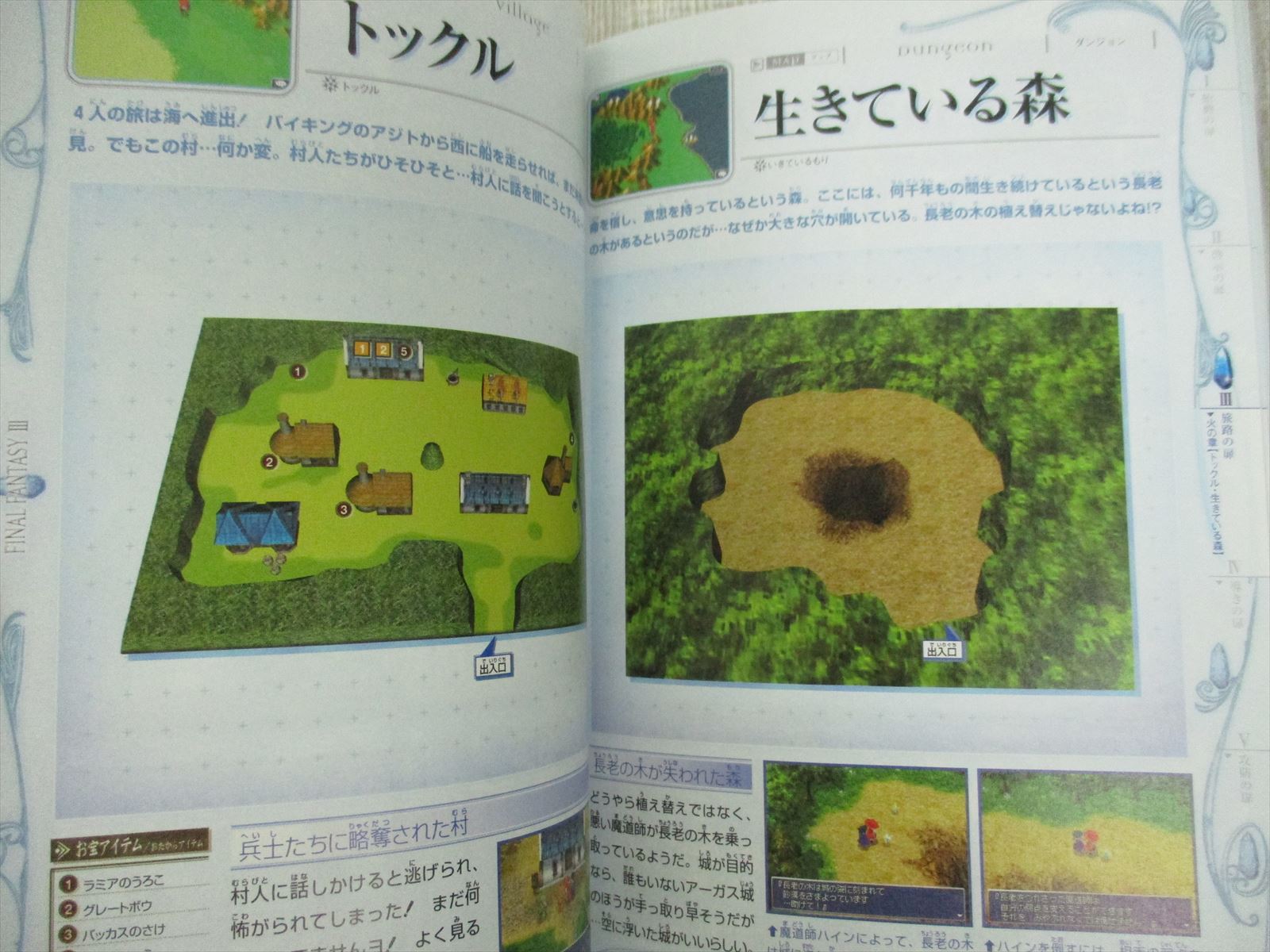 Final Fantasy Iii 3 Official Guide Nintendo Ds Book Vj0x Ebay