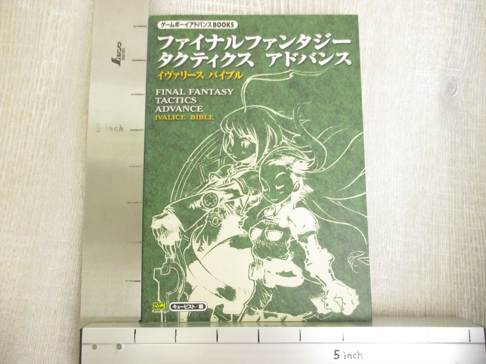Final Fantasy Tactics Advance Ivalice Bible Guide Gba Book 03 Sb91 Ebay