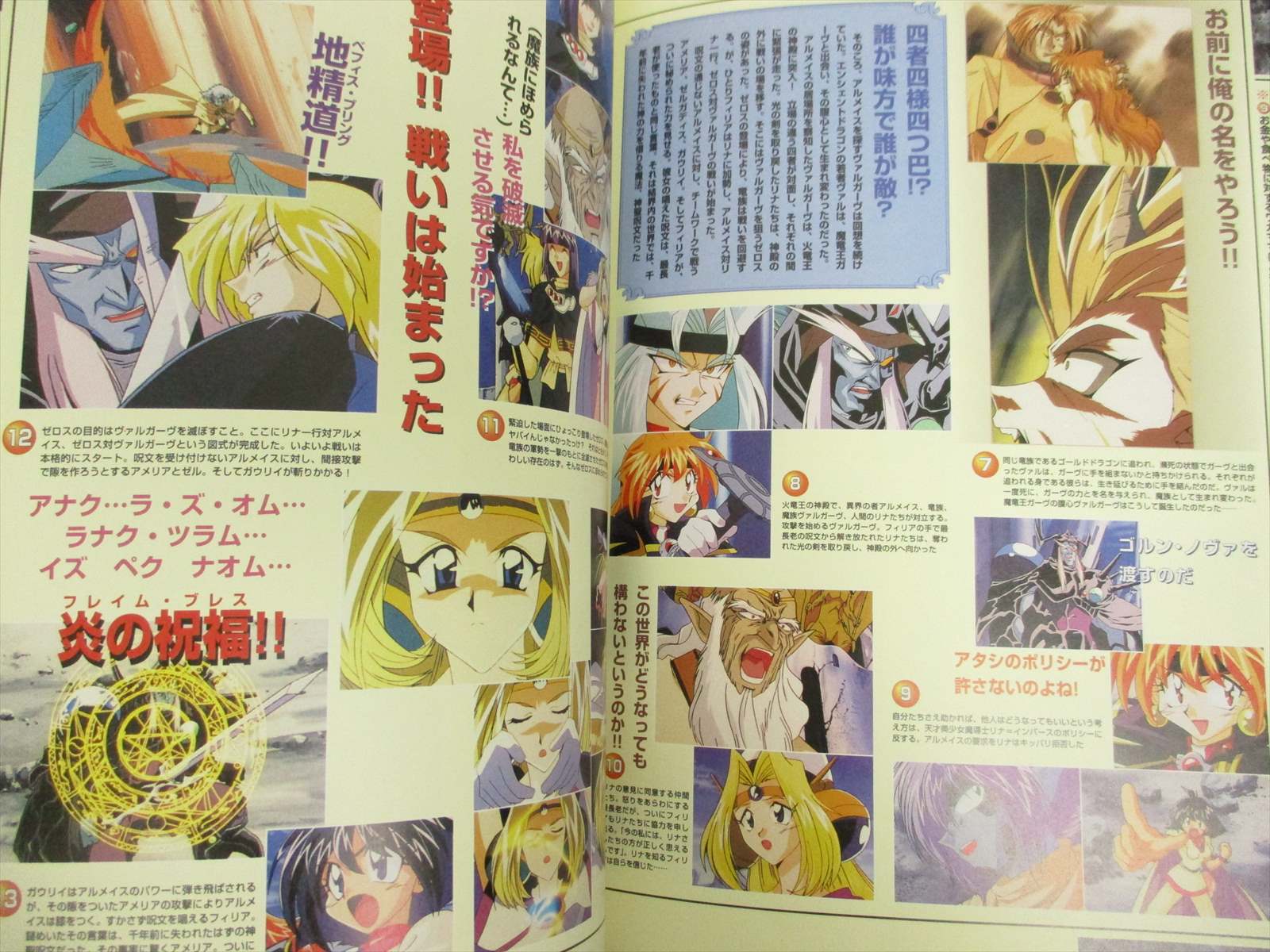 Slayers Try Special Collection 1 W Poster Art Illustration Book Fj56 Ebay