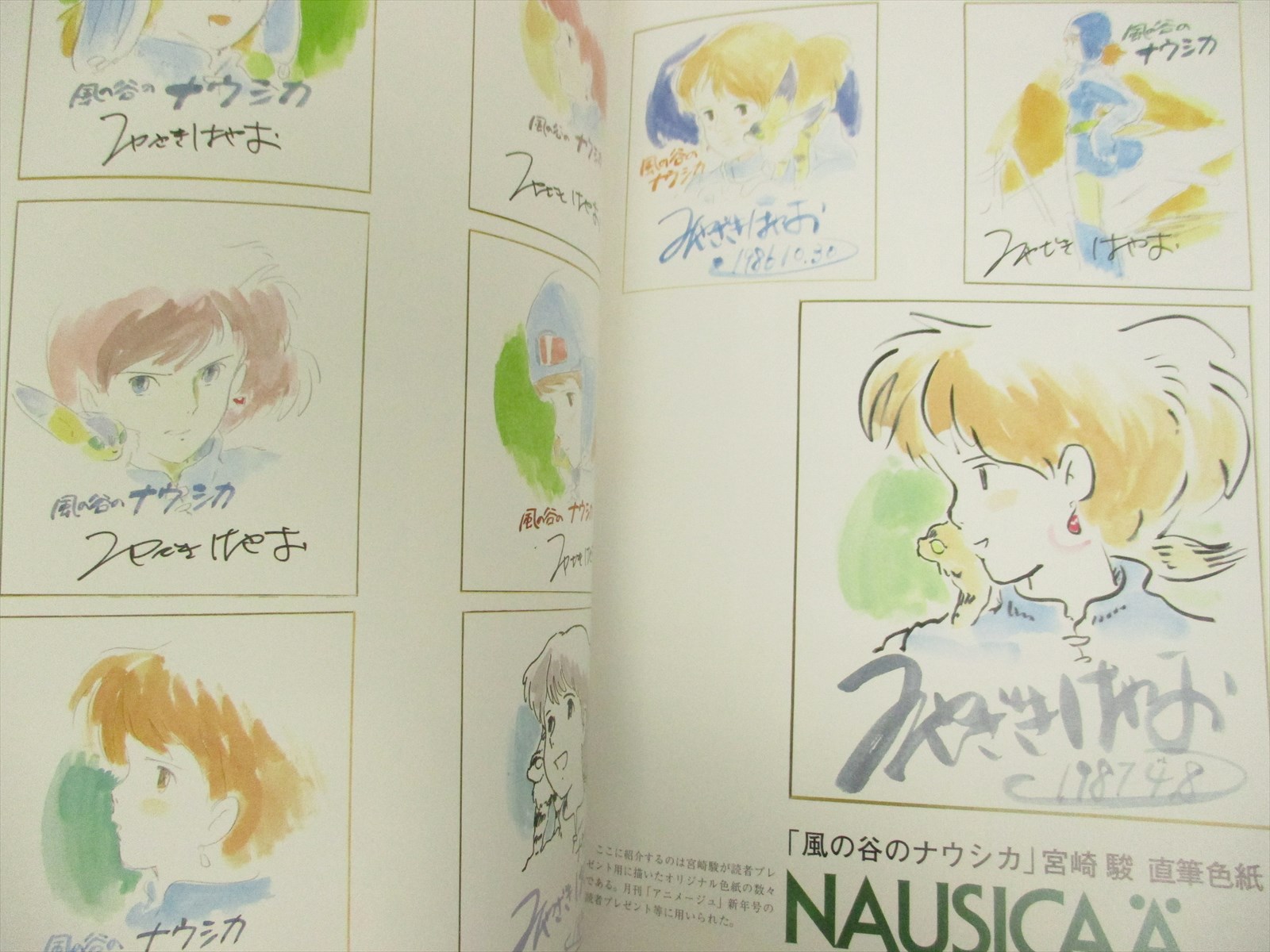 ARCHIVES OF STUDIO GHIBLI I 1 Art Fan Book NAUSICAA LAPUTA 1996