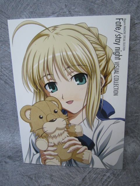 FATE STAY NIGHT Visual Collection w/Stand Pop Art Illust