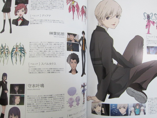 Animation Art Characters Collectibles Persona Trinity Soul Visual Book Art Material Tv Anime 34