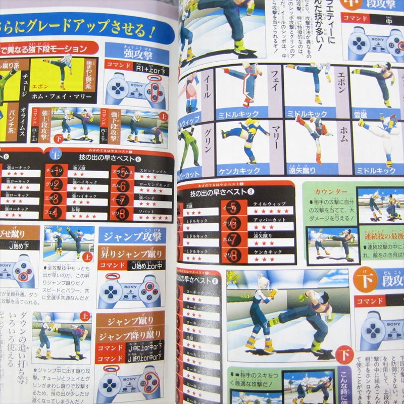 TOBAL NO.1 Part 2 Perfect Guide w/Poster PlayStation 1 Book