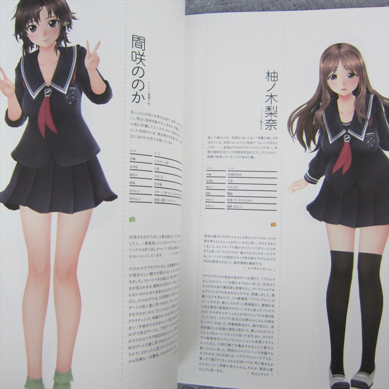 PHOTOKANO KISS Photo Kano Visual Works Illustration Art Book PSP EB19 ...