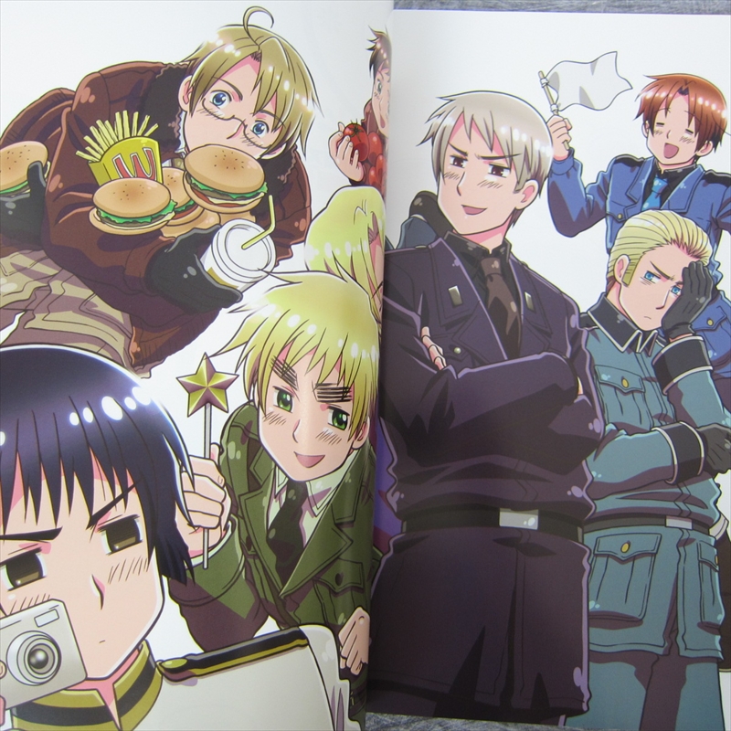 HETALIA Anime Illustrations MASAAKI KANNAN Art Book | eBay