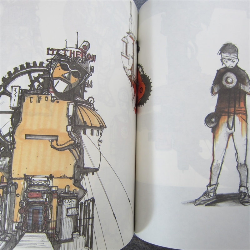 KOJI MORIMOTO Scrapbook ORANGE Illustration Art Works AKIRA Fan