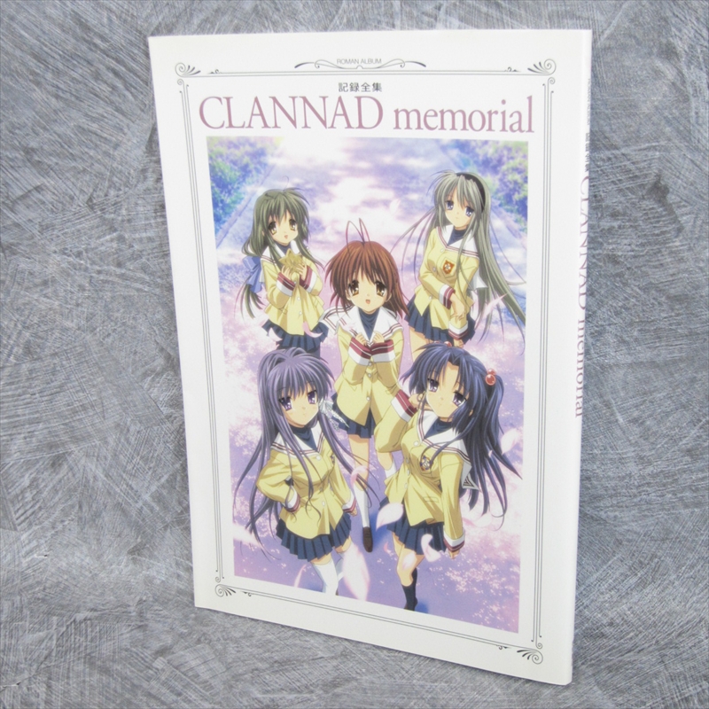 CLANNAD Memorial Kiroku Zenshu Art Book Anime Roman Album TK76 | eBay