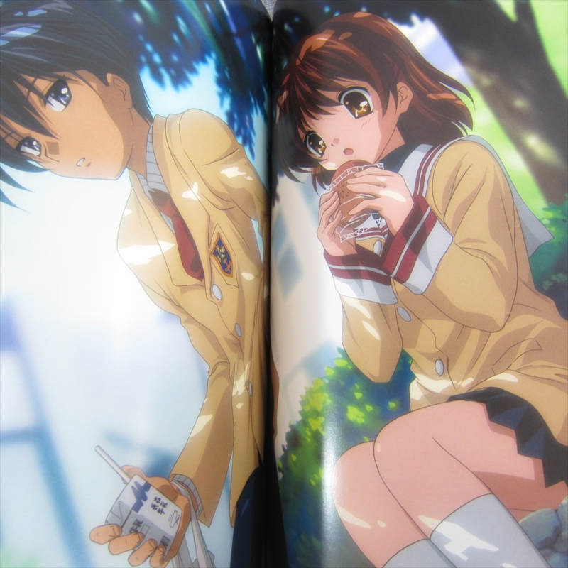 CLANNAD Memorial Kiroku Zenshu Art Book Anime Roman Album TK76 | eBay