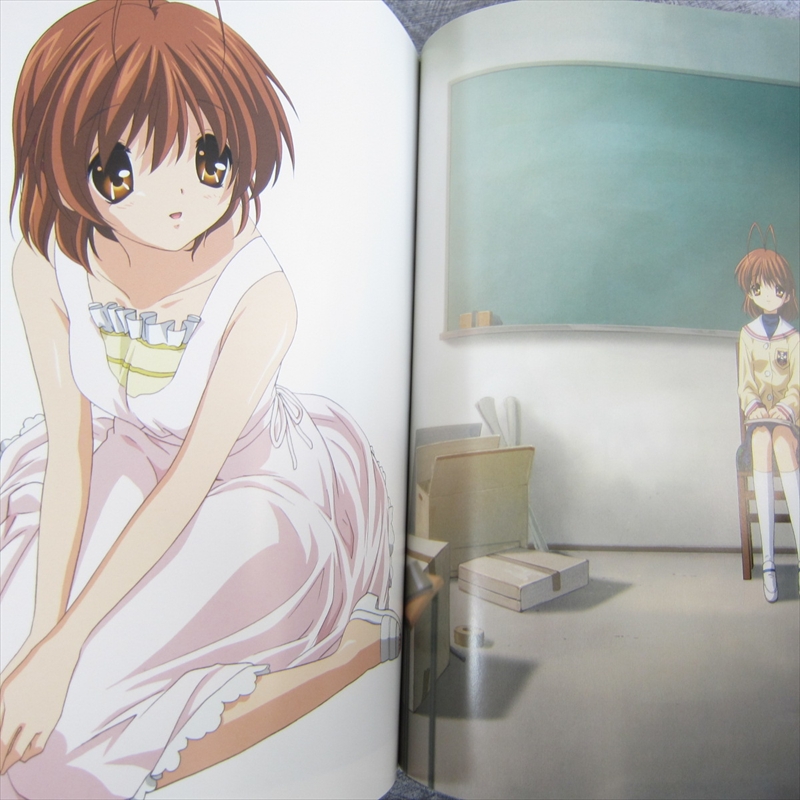 CLANNAD Memorial Kiroku Zenshu Art Book Anime Roman Album TK76 | eBay
