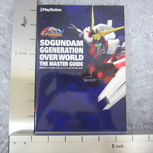 Sd Gundam G Generation Over World Master Game Guide Japan Book Ps Mw1238 Ebay