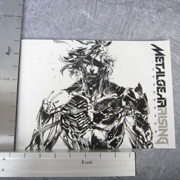 METAL GEAR RISING REVENGEANCE YOJI SHINKAWA Art Book 2013 PS3