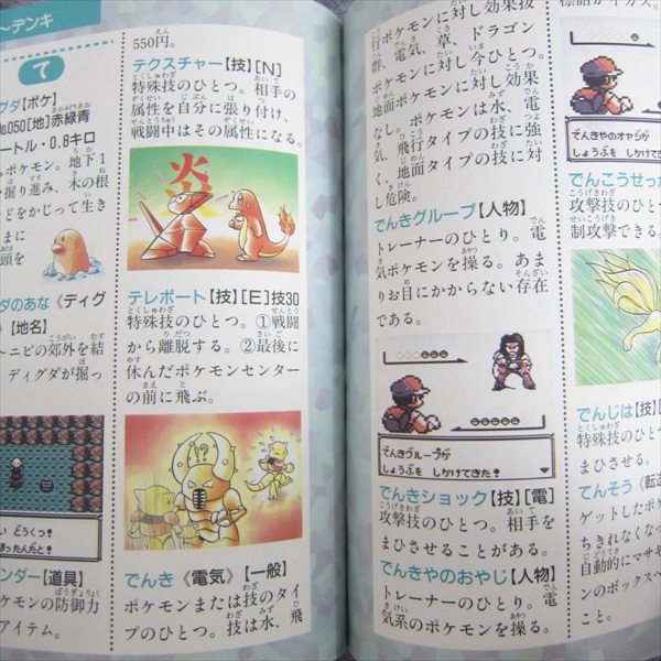 Pokemon Dictionary Yogo Jiten Guide Game Boy Book Sb68 Ebay
