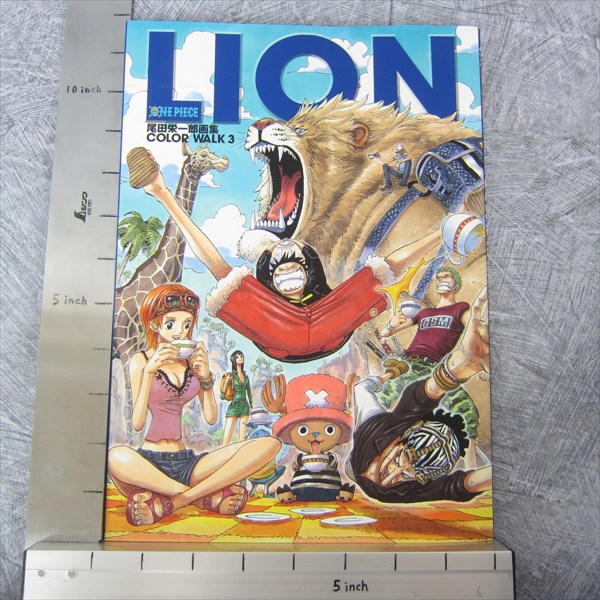 One Piece Gashu Color Walk 3 Lion Eiichiro Oda Illustration Art Book Sh Ebay