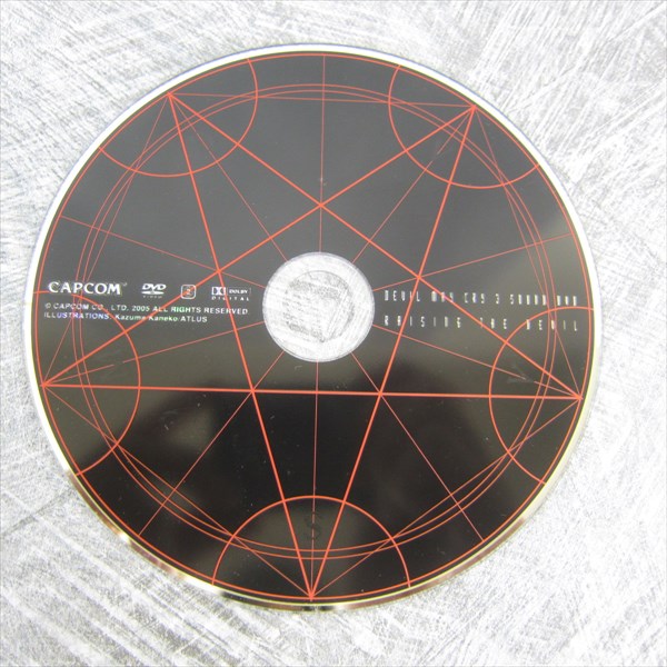 DEVIL MAY CRY 3 III SOUND DVD BOOK w/DVD Art Works
