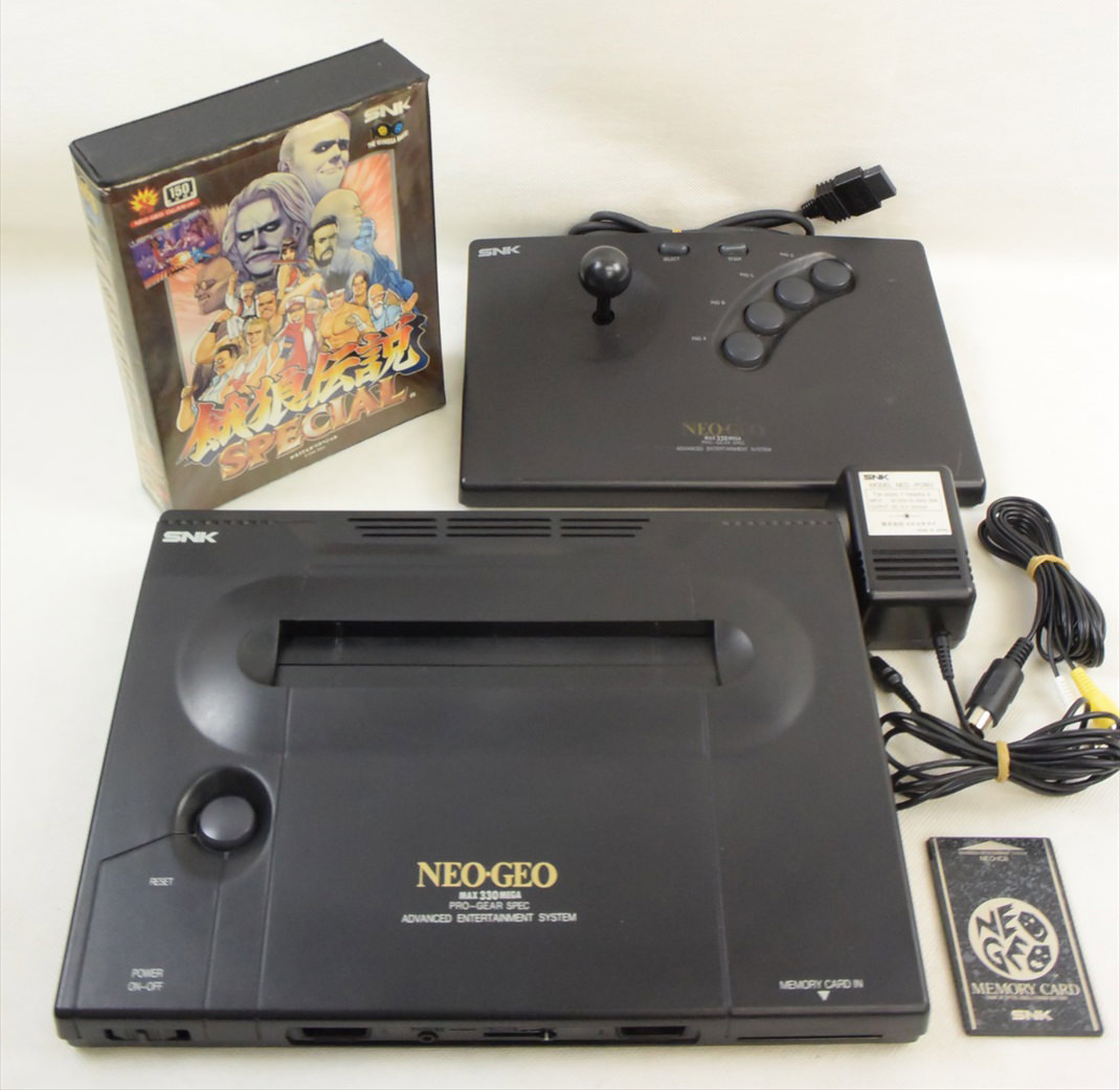 NEO GEO AES Console System Ref/137810 Neo-0 Game Memory Card Neogeo ...