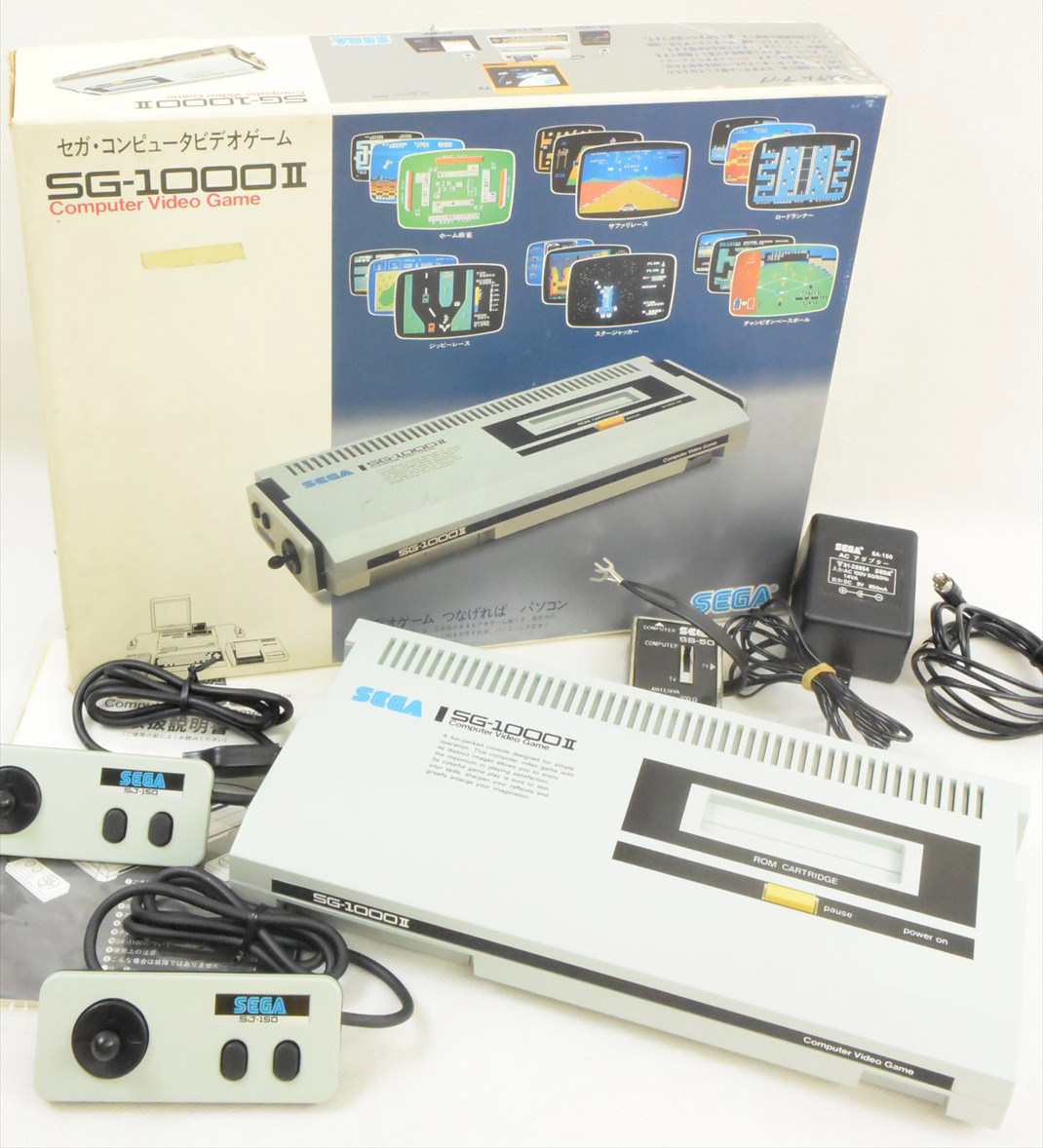 SEGA SG 1000 II Console System Ref/1448819 Near Mint Boxed Tested Made ...