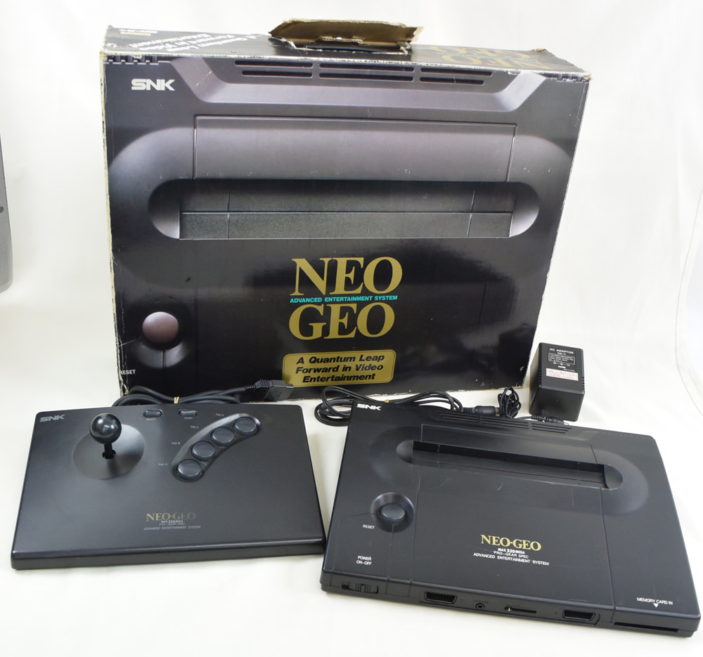 NEO GEO AES Console System Boxed neogeo SNK Ref/330250 Tested JAPAN ...