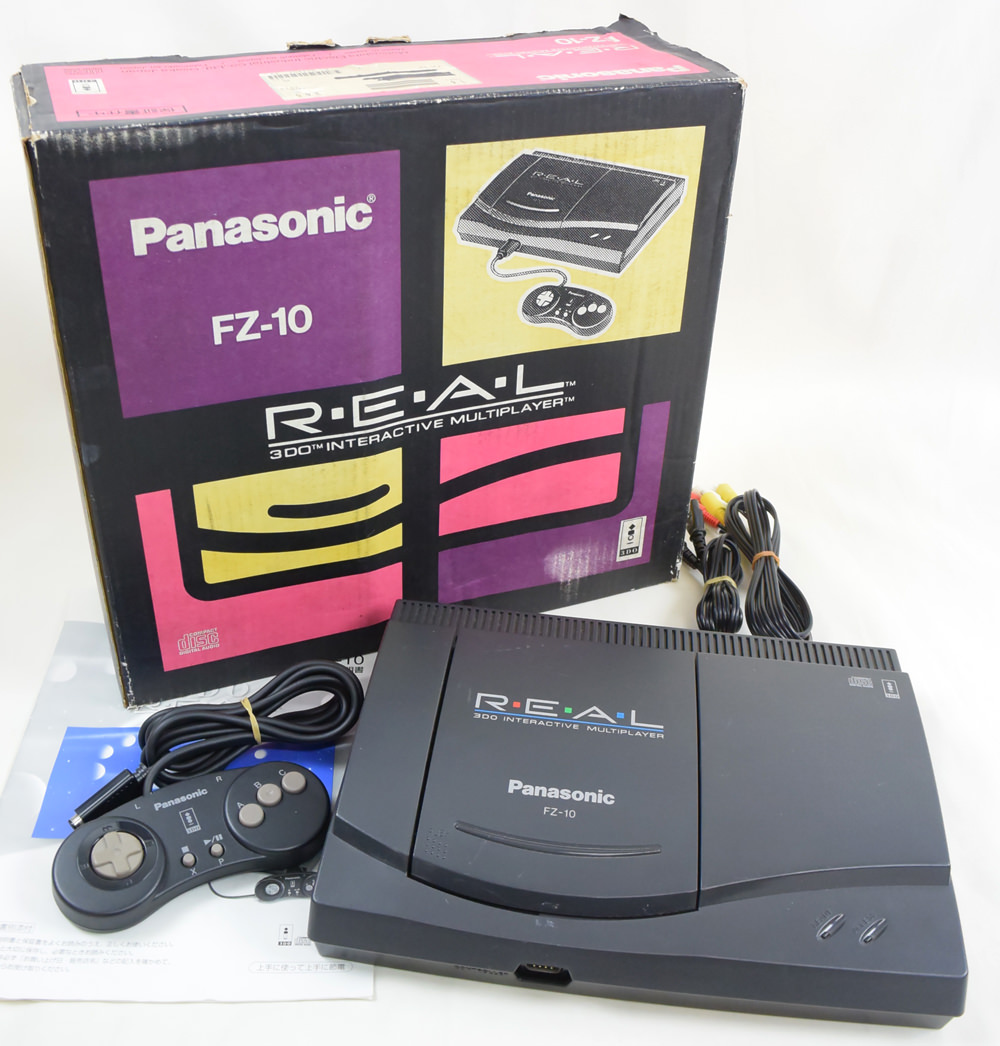 3DO REAL Console System FZ-10 Boxed Panasonic Tested JAPAN Ref ...