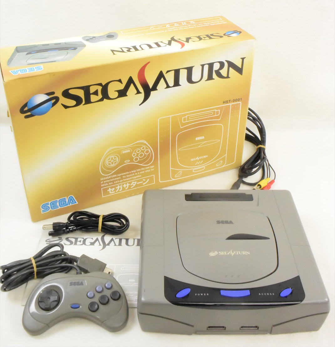 Sega Saturn Console System Ref/652025640 HST-3210 Working Tested Boxed ...